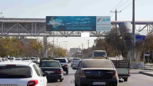 عرشه پل بلوار توس مشهد کد AP12-00905