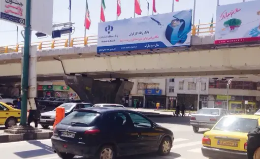 عرشه پل چهارراه شریعتی همدان کد AP18-01791